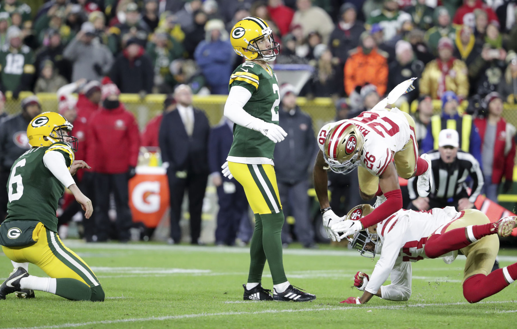 Packers 33, 49ers 30